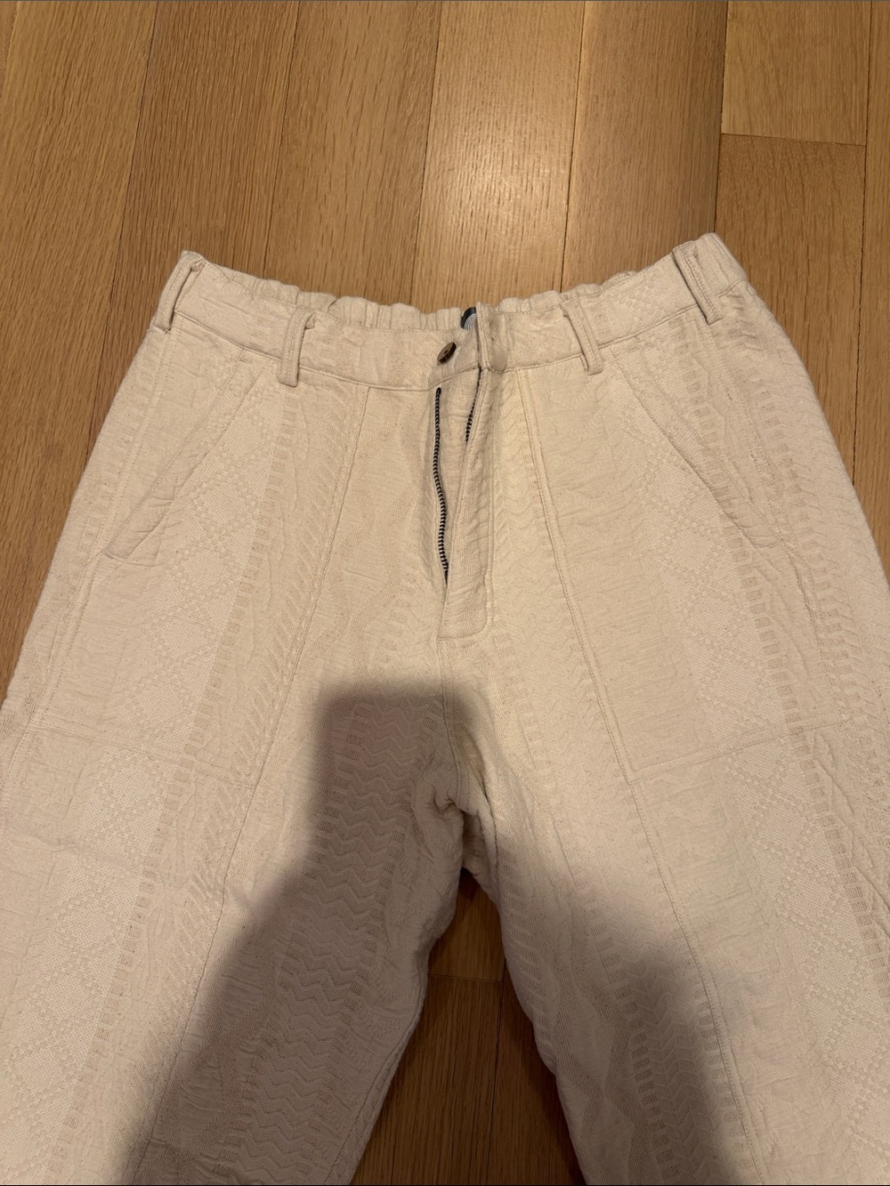 Cream Cargos - Picture 2 of 5